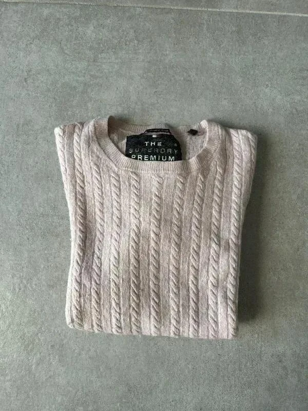 Pull femme Superdry rose taille XS